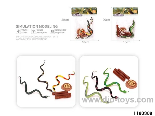 PVC Snake Model（5pcs）