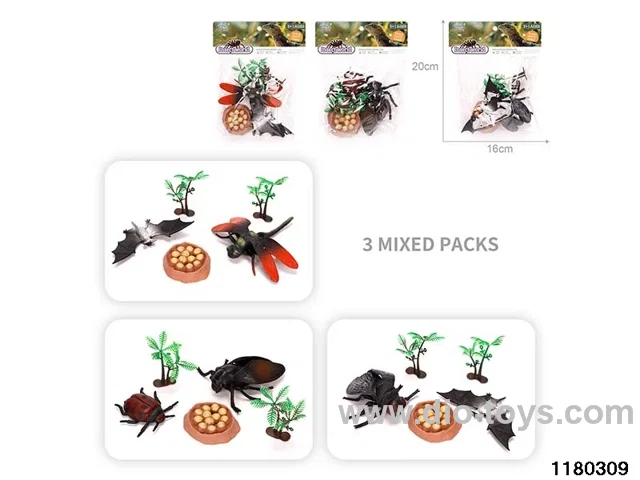 PVC Insect Model（5pcs）