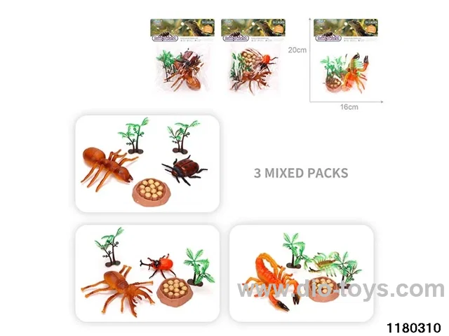 PVC Insect Model（5pcs）