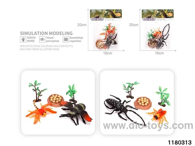 PVC Insect Model（5pcs）