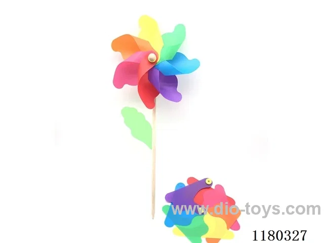 50PCS/Bag-DIY Self-assembly 24CM Windmill