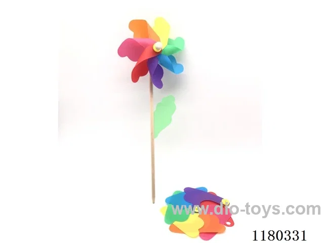 50PCS/Bag-DIY self-assembly 17.5CM windmill