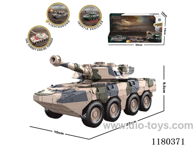 inertia armored car with light included 3*AG13