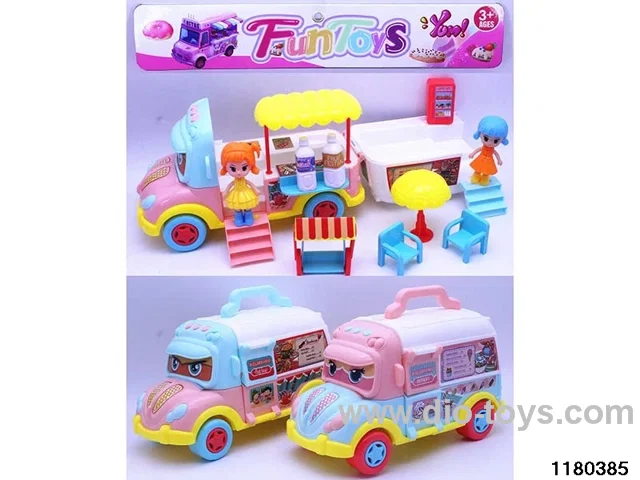 Tent Fast Food Cart Set
