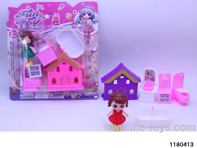 Bathroom Play House Set