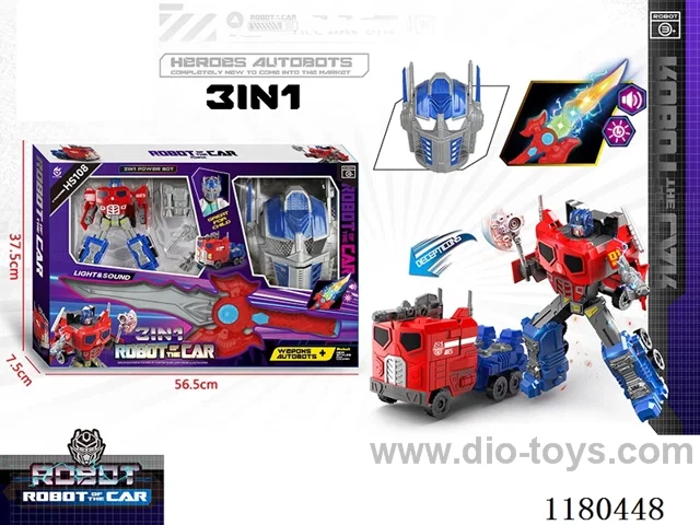 Lightsaber Transformers with Mask