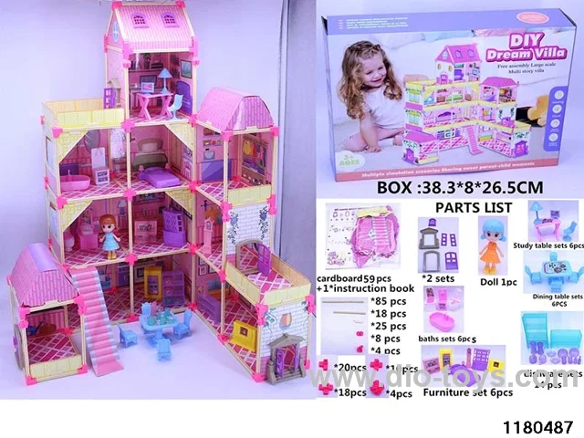 DIY Patchwork Big House Set 302PCS