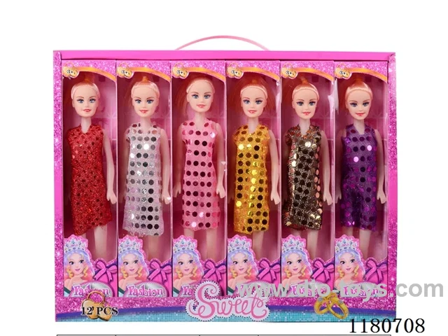 11.5 inch Barbie 12PCS