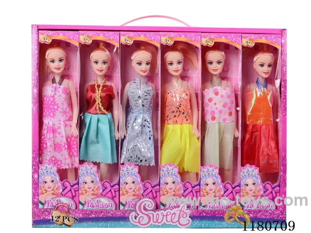 11.5 inch Barbie 12PCS