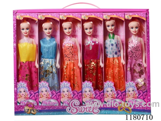 11.5 inch Barbie 12PCS