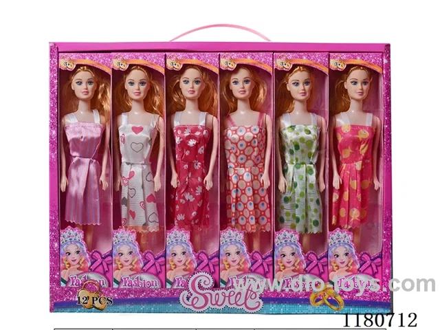 11.5 inch Barbie 12PCS
