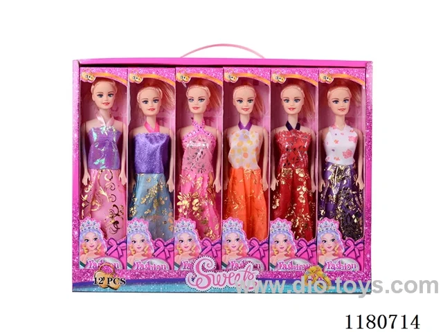 11.5 inch Barbie 12PCS