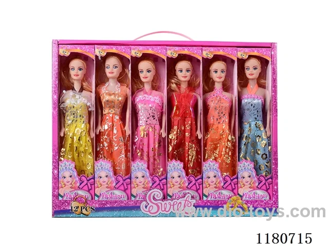 11.5 inch Barbie 12PCS