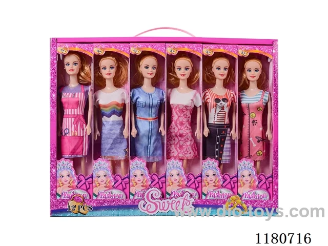 11.5 inch Barbie 12PCS
