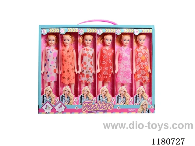 11.5 inch Barbie 12PCS