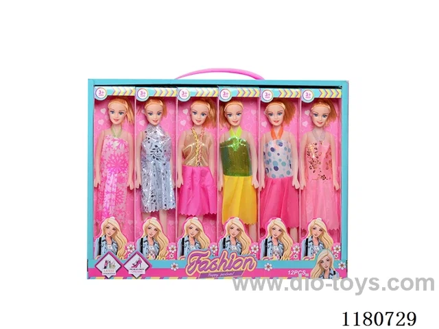11.5 inch Barbie 12PCS