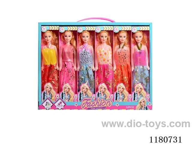 11.5 inch Barbie 12PCS