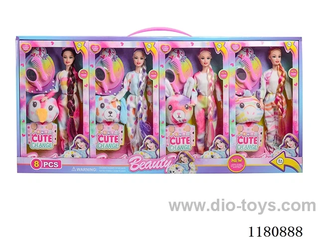 11.5 inch Barbie 8PCS