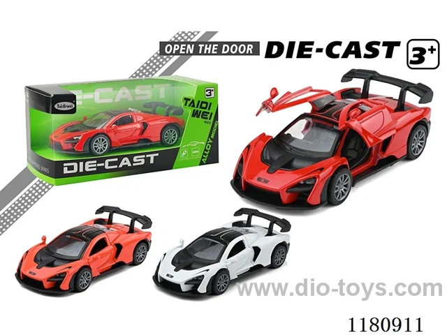 12CM Open Door McLaren alloy car pull back