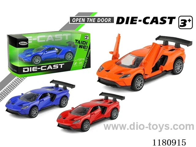 12CM Open Door Ford Alloy Car pull back