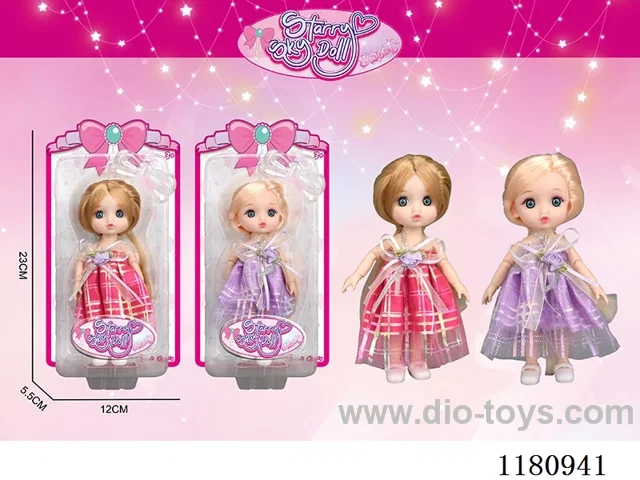 6 inch 17CM 12 joints doll