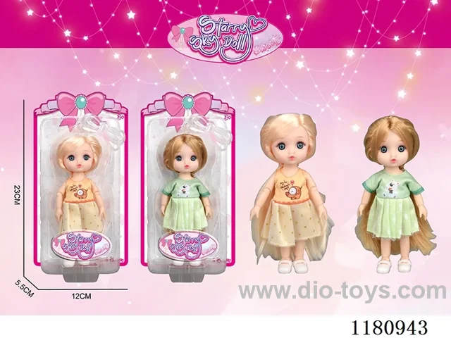 6 inch 17CM 12 joints doll