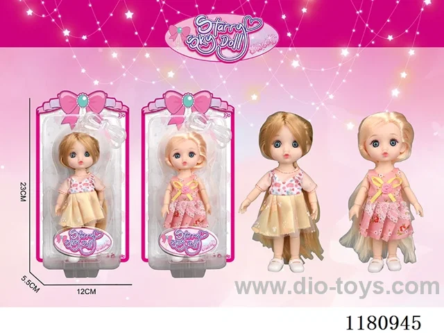 6 inch 17CM 12 joints doll