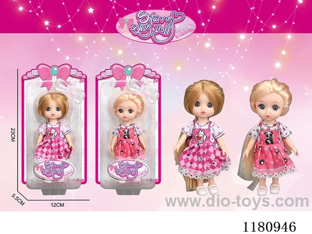 6 inch 17CM 12 joints doll