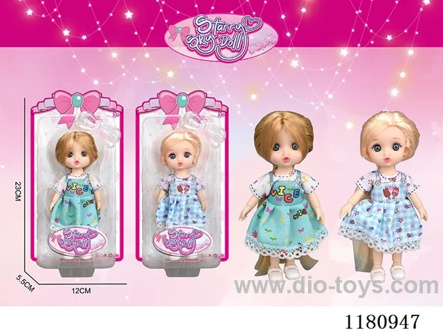 6 inch 17CM 12 joints doll