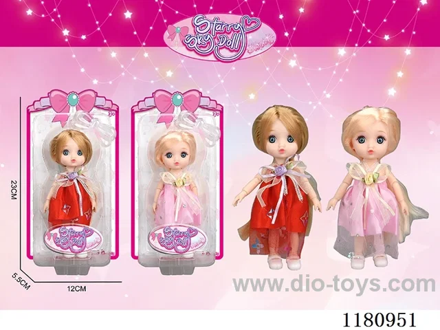 6 inch 17CM 12 joints doll