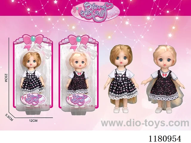 6 inch 17CM 12 joints doll