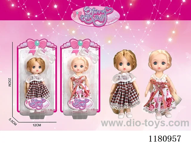 6 inch 17CM 12 joints doll
