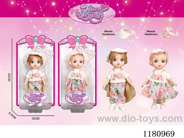 6 inch 17CM 12 joints doll