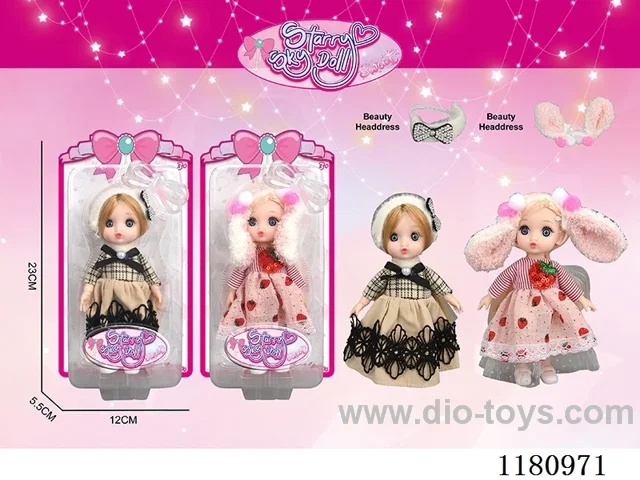 6 inch 17CM 12 joints doll