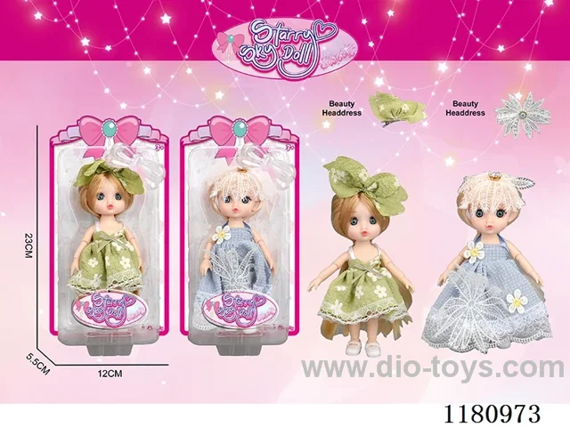 6 inch 17CM 12 joints doll