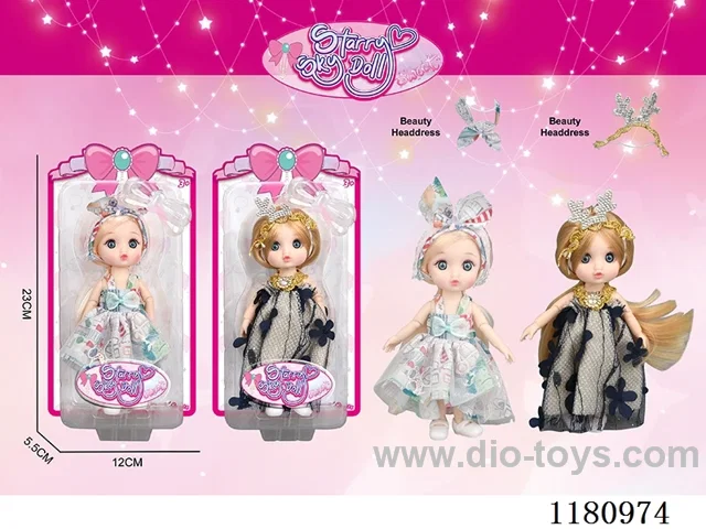 6 inch 17CM 12 joints doll