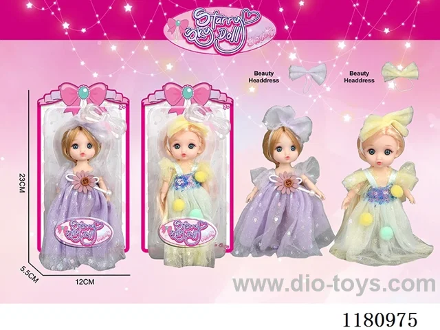 6 inch 17CM 12 joints doll