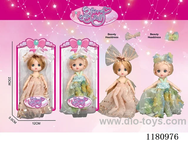 6 inch 17CM 12 joints doll