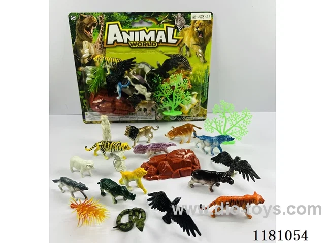 animal set 16PCS “4-8”CM