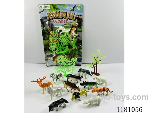 animal set 12PCS “4-6”CM
