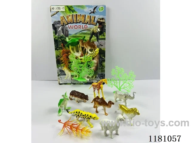 animal set 8PCS “4-7”CM