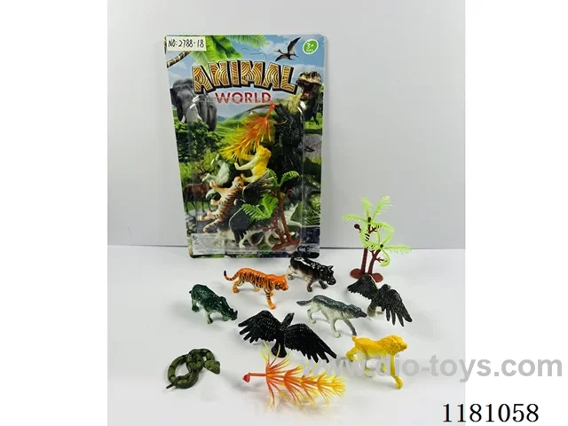 animal set 8PCS “4-8”CM