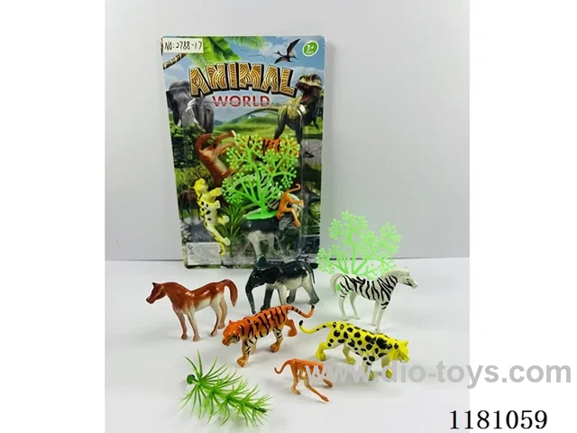 animal set 6PCS “4-7”CM