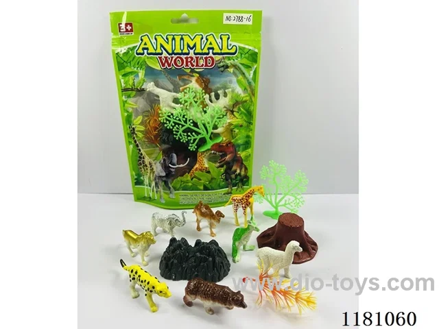 animal set 8PCS “4-7”CM