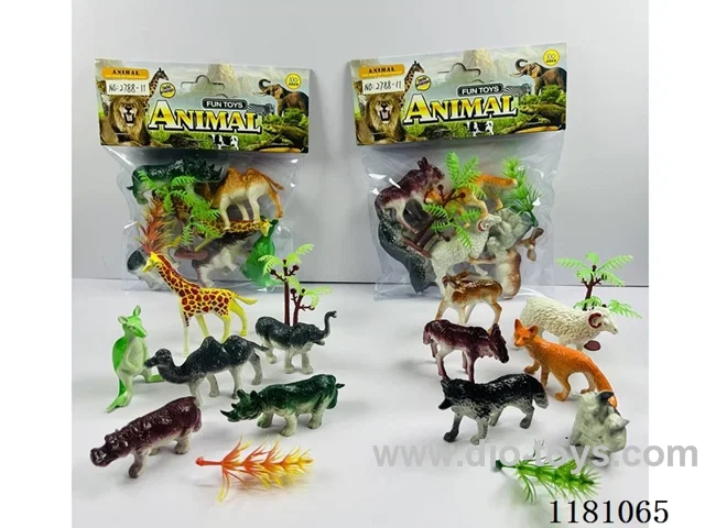 animal set 6PCS “7-10”CM