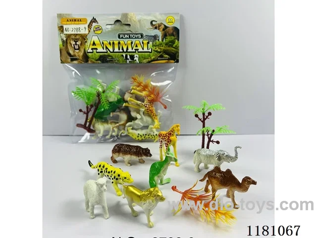 animal set 8PCS “4-7”CM