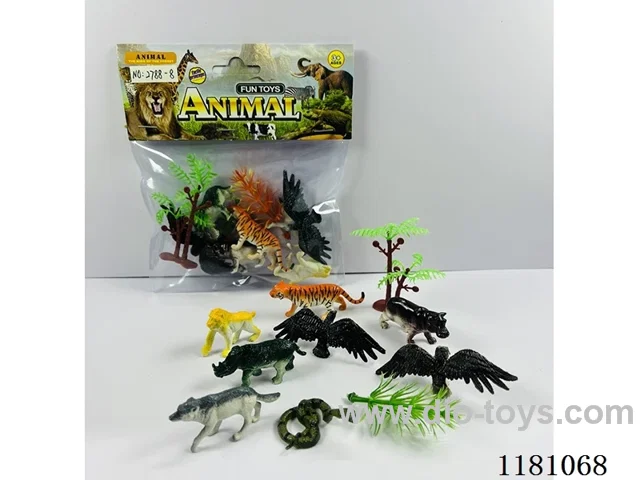 animal set 8PCS “4-8”CM