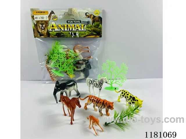 animal set 6PCS “4-7”CM