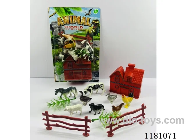 animal set 8PCS “3-6”CM