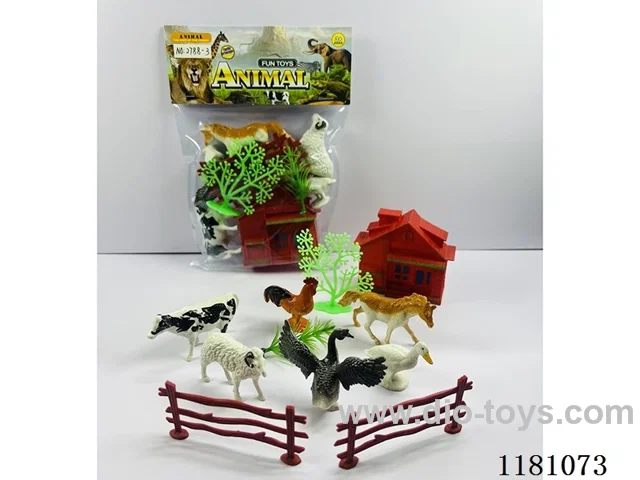 animal set 6PCS “5-8”CM